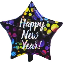 1039-balon-folie-stea-happy-new-year-multicolora