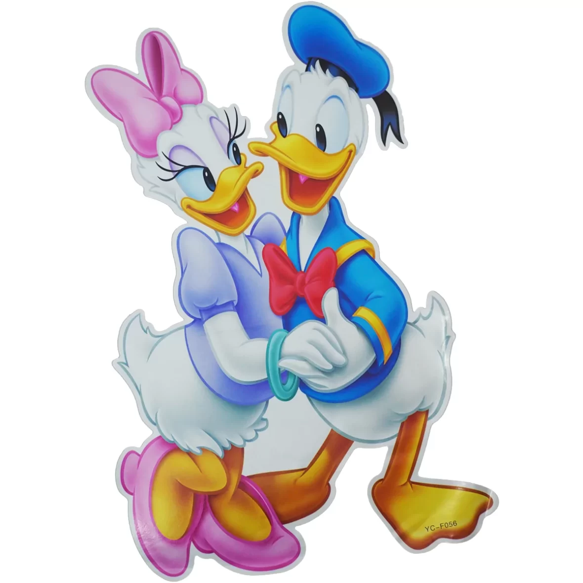 Sticker Donald si Daisy Duck, 20×30 cm