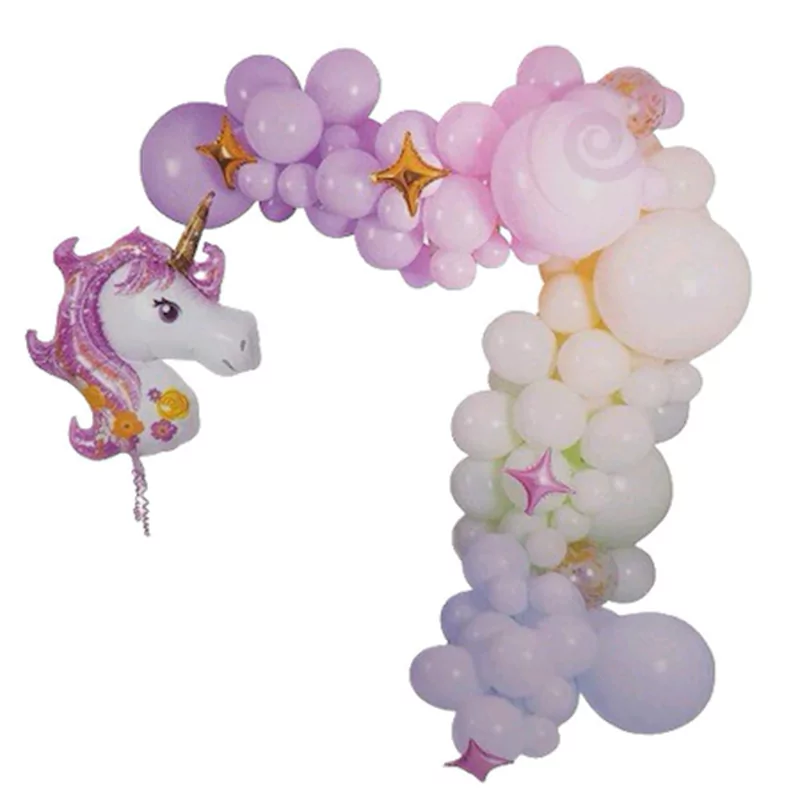 Arcada baloane aniversare petrecere cu unicorn