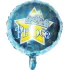 Balon folie Prince, rotund, 45 cm