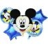 Set aranjament 5 baloane folie Mickey