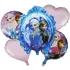Set aranjament 5 baloane folie Frozen, model 3
