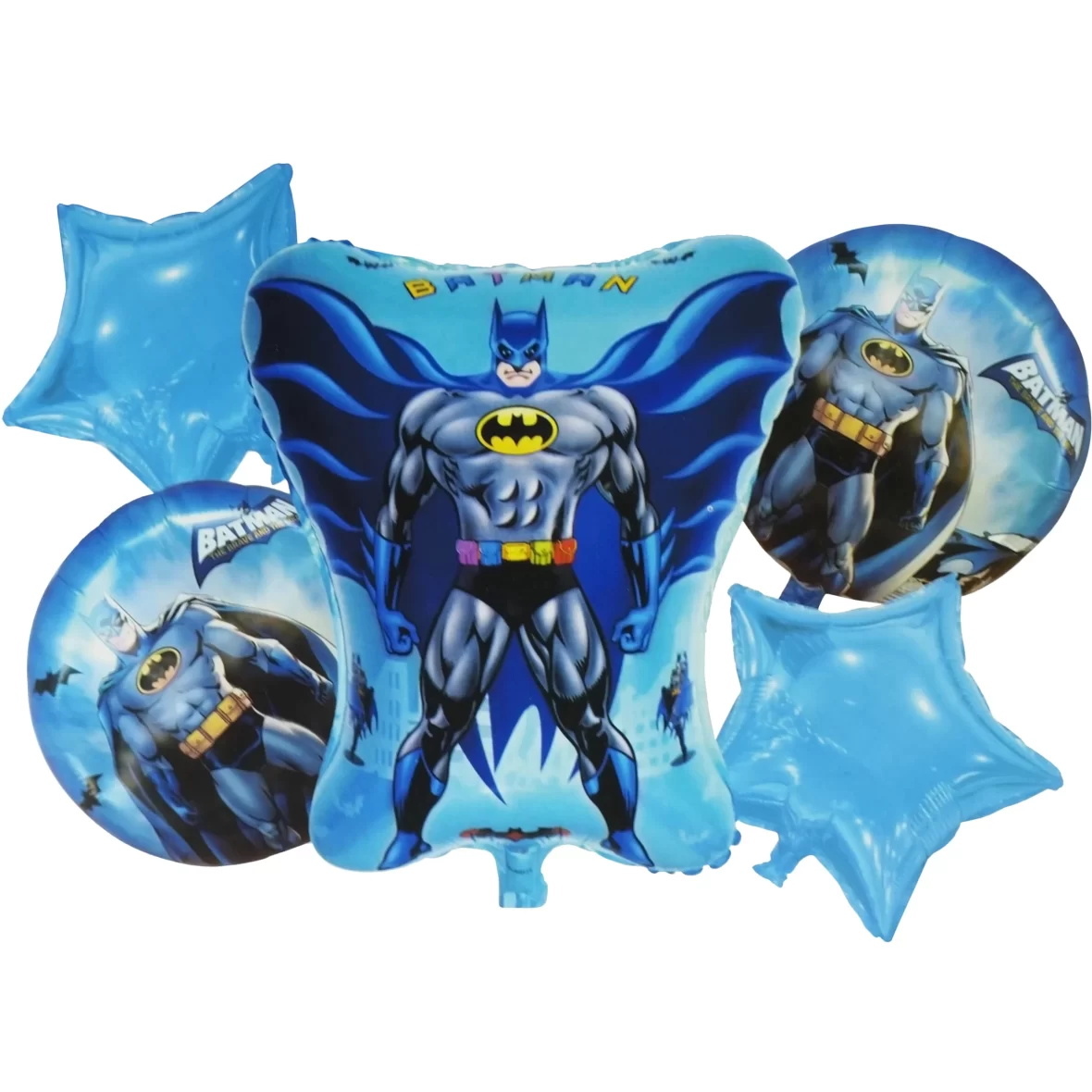 Set 5 baloane folie Batman