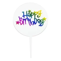 1388-topper-tort-happy-birthday-rotund-cu-stelute-multicolor