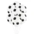 Baloane latex Minge de Fotbal, alb-negru, 30 cm