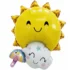 Balon folie figurina soare cu nor si curcubeu 59x77 cm
