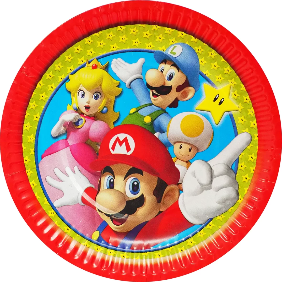 Set 10 farfurii Mario