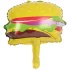 Balon folie minifigurina Hamburger, 30 cm