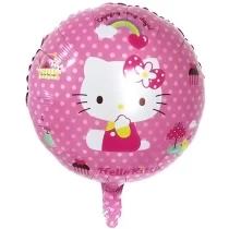 1486-balon-folie-hello-kitty-rotund-45-cm
