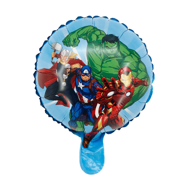 Balon folie rotund Supereroi, 20 cm