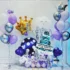 Set aranjament baloane cu tort si coronita