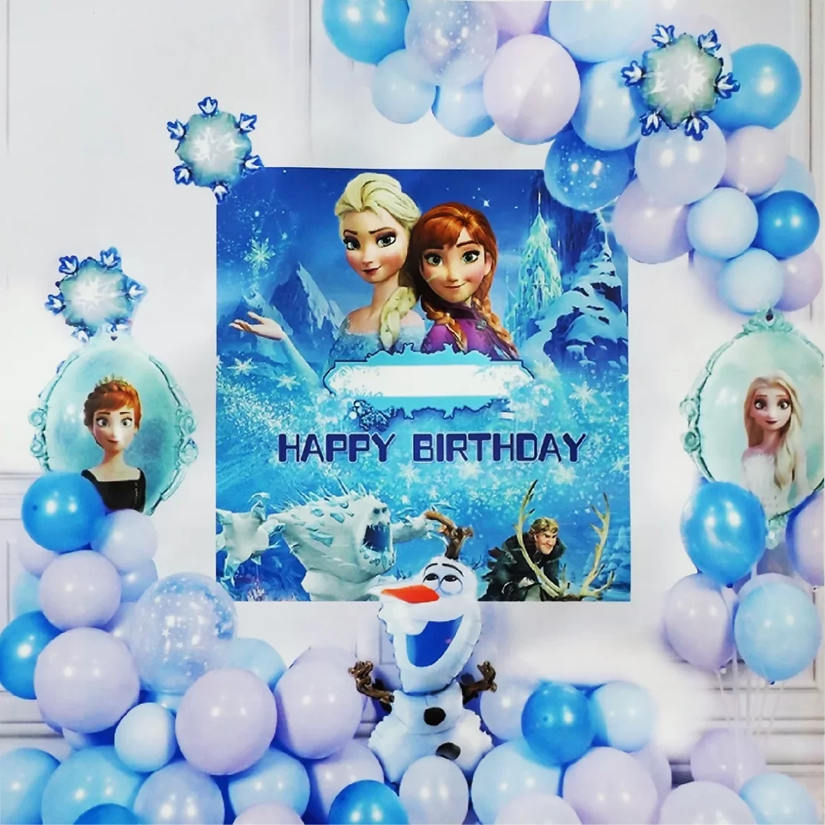 Set arcada baloane cu tematica Frozen
