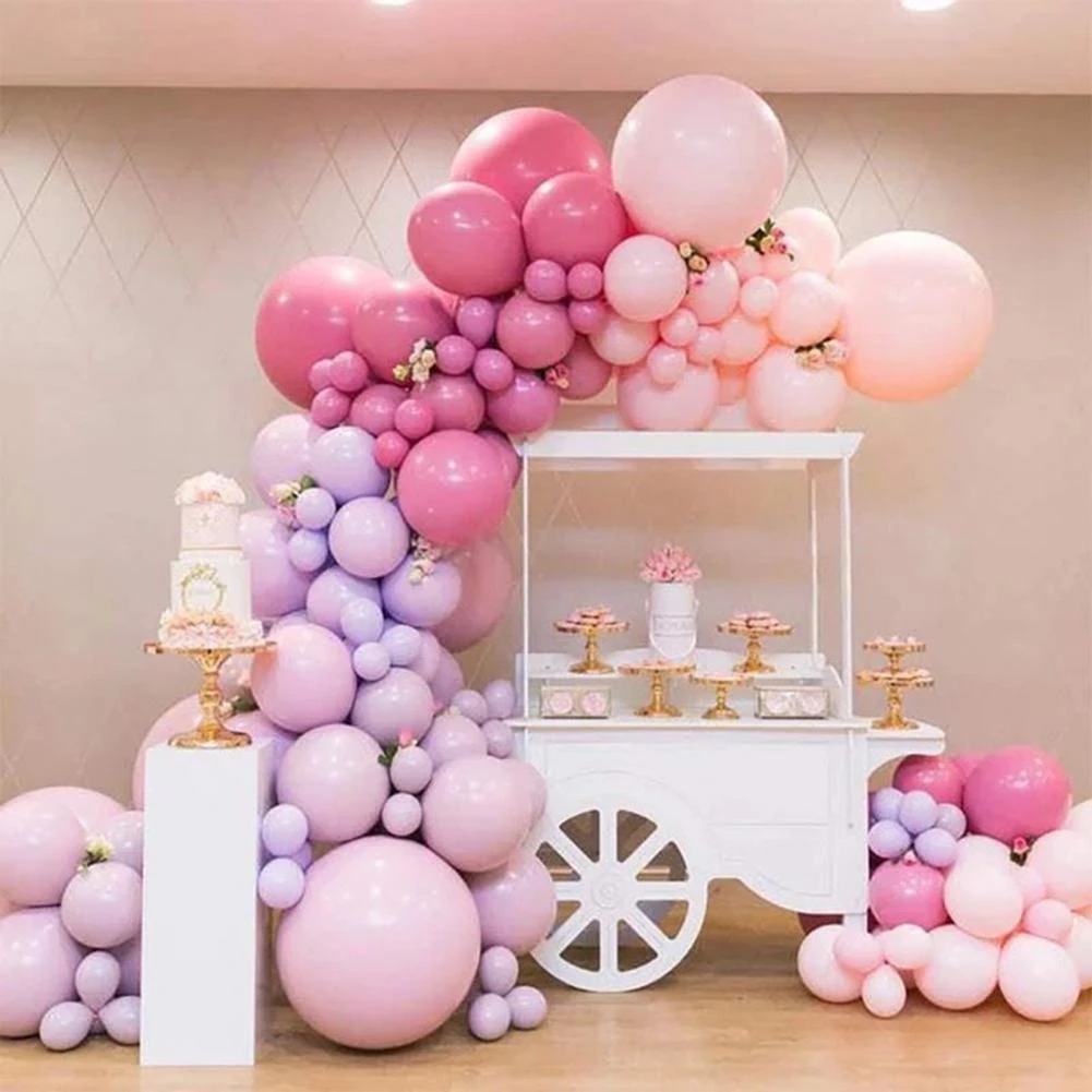 Set arcada baloane in culori pastelate