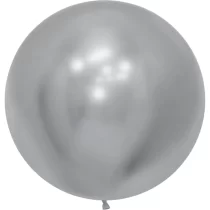 1670_1-balon-latex-jumbo-argintiu-cromat-rotund-90-cm