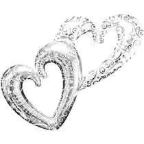 1691-balon-folie-contur-inimioare-argintiu-134-cm