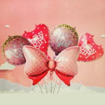 1712-set-5-baloane-folie-cu-fundita-roz