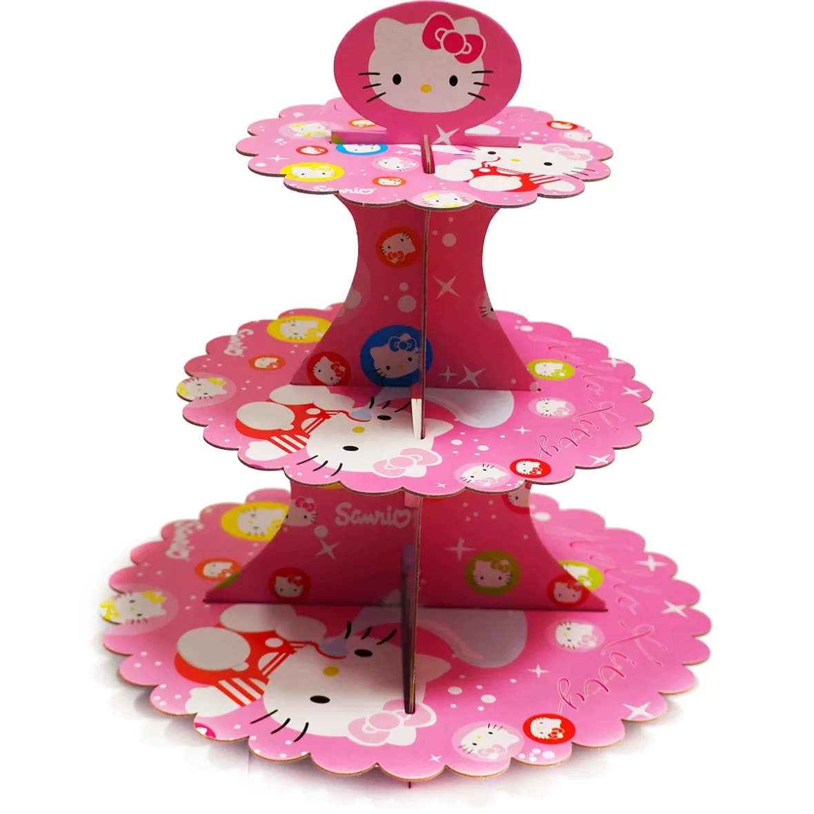 Suport etajat pentru prajituri, Hello Kitty model 1