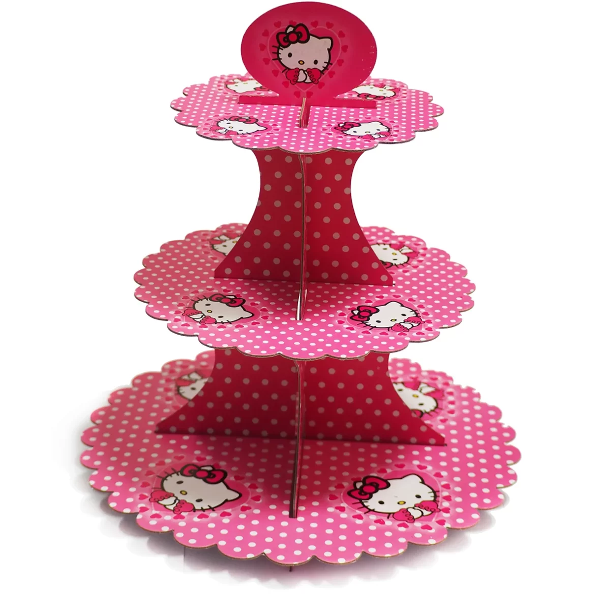 Suport etajat pentru prajituri, Hello Kitty model 2
