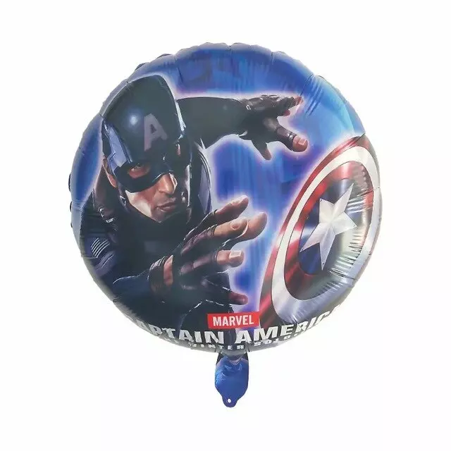 Balon Captain America, rotund, 45 cm