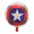 Balon Stea Captain America, rotund, 45 cm