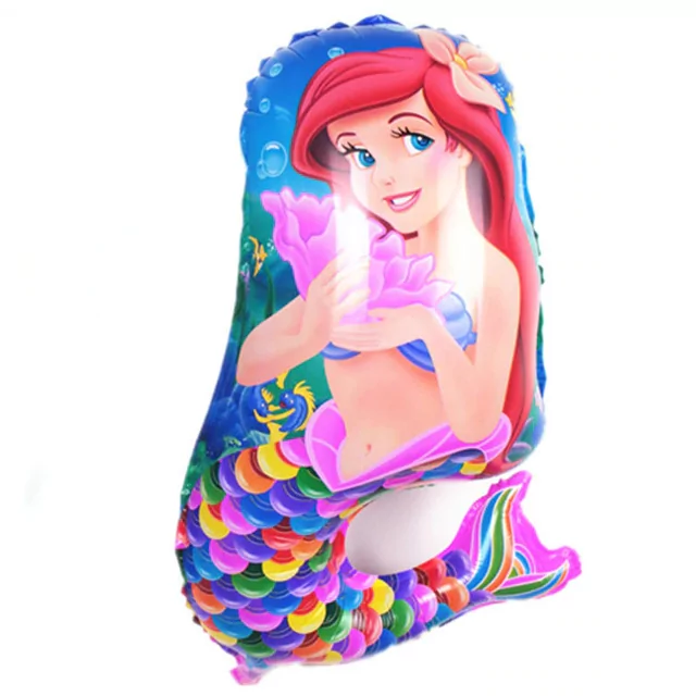 Balon Mica Sirena, Ariel, 70 x 40 cm