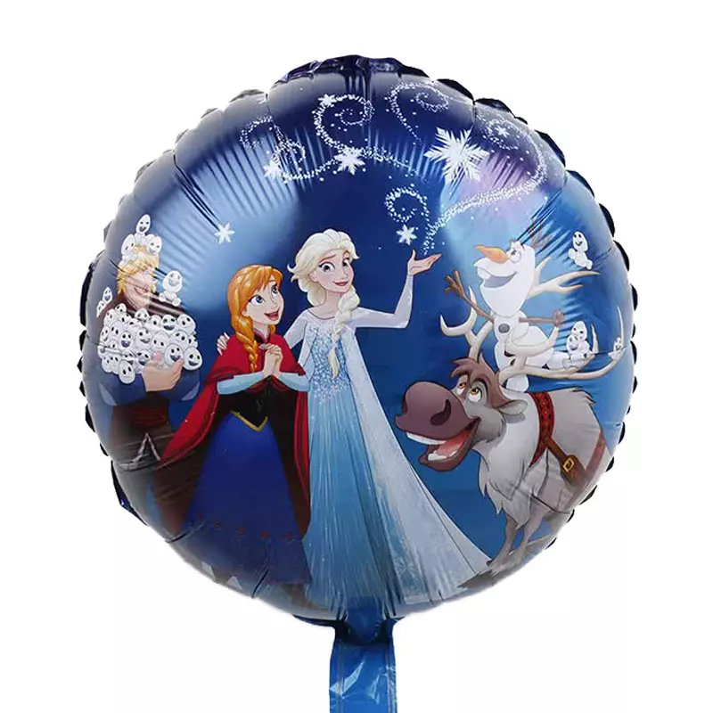 Balon Elsa / Frozen rotund, double sided, 45 cm