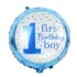 Balon folie 1'st Birthday Boy, rotund, 45 cm