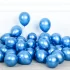 Set 10 baloane latex, Albastru, cromate, de 12 cm, cod culoare #108