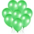 Set 10 baloane latex, Verde Deschis, perlate, de 30 cm, cod culoare #095