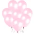 Set 10 baloane latex, Roz Deschis, perlate, de 30 cm, cod culoare #099