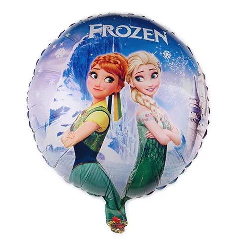Balon Frozen / Elsa, rotund, 45 cm
