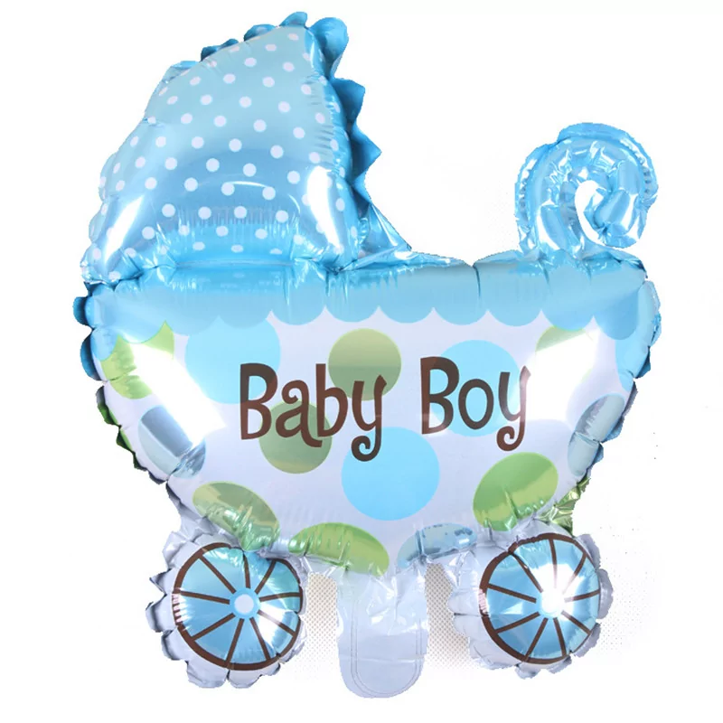 Balon carucior Baby Boy, 42 cm, albastru