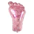 Balon piciorus It's a girl, 43 cm, roz