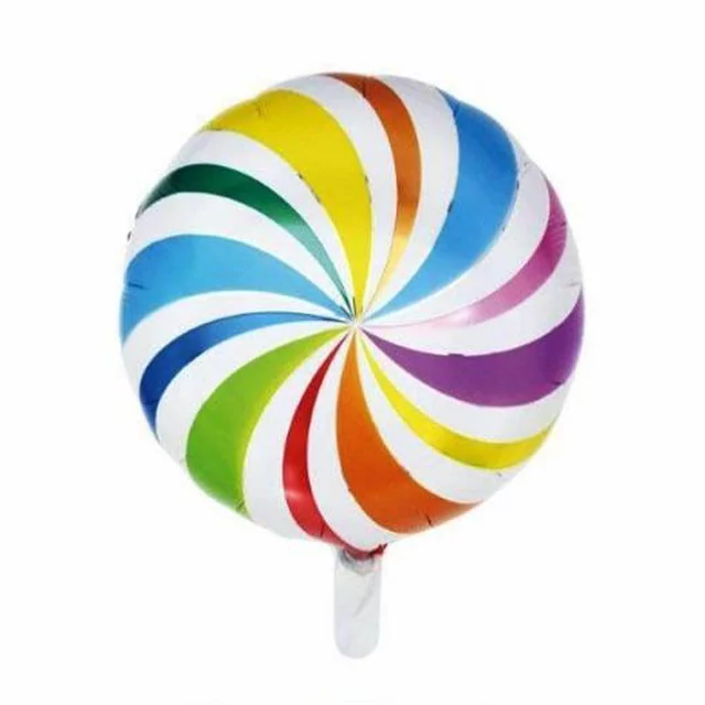 Balon Lollipop, multicolor, 45 cm