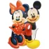 Sticker Minnie si Mickey, 20x30 cm