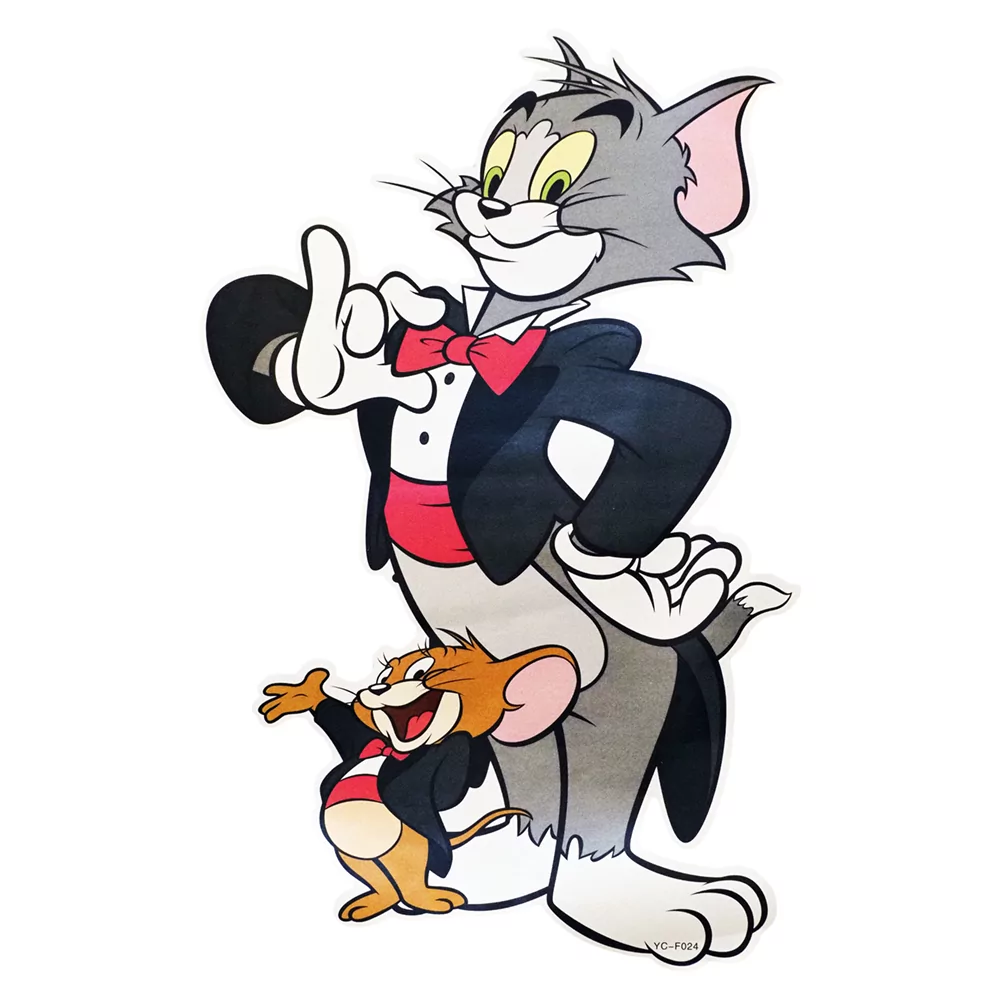 Sticker Tom si Jerry, 20×30 cm