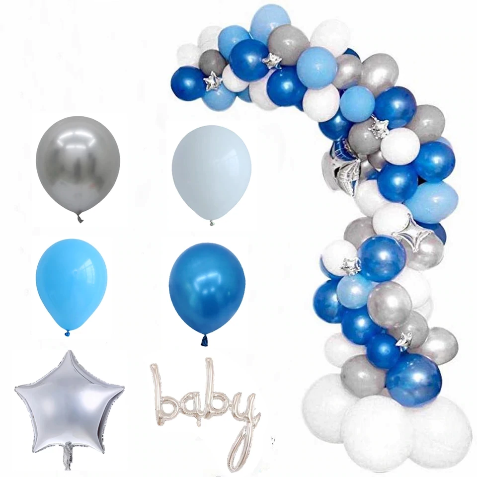 430-arcada-baloane-baby-culori-albastru-alb-argintiu-1