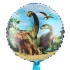 Balon cu dinozauri, rotund, 45 cm