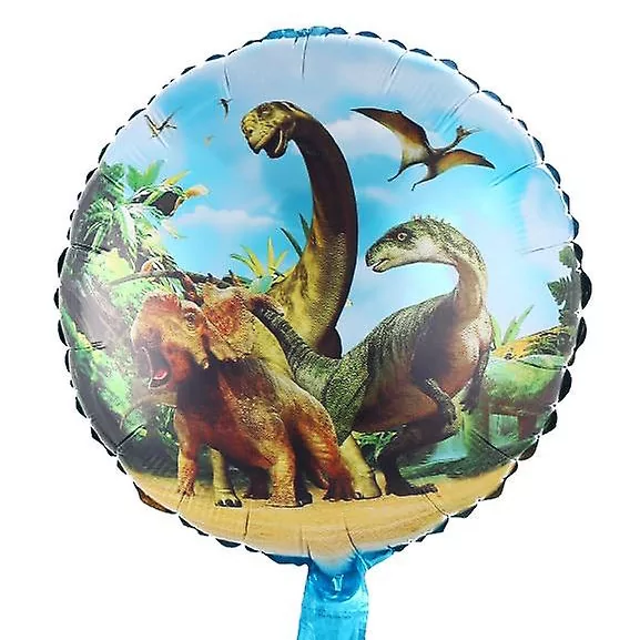 Balon cu dinozauri, rotund, 45 cm