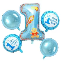 542-set-aranjament-5-baloane-cu-cifra-1-first-birthday-boy-albastru