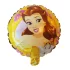 Balon personaje Belle, rotund, 20 cm