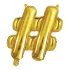 Balon simbol diez (#), 40 cm, auriu