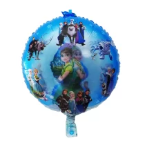 649-balon-personaje-frozen-cu-figurina-rotund-45-cm