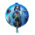 Balon personaje Frozen, cu minifigurina, rotund, 45 cm
