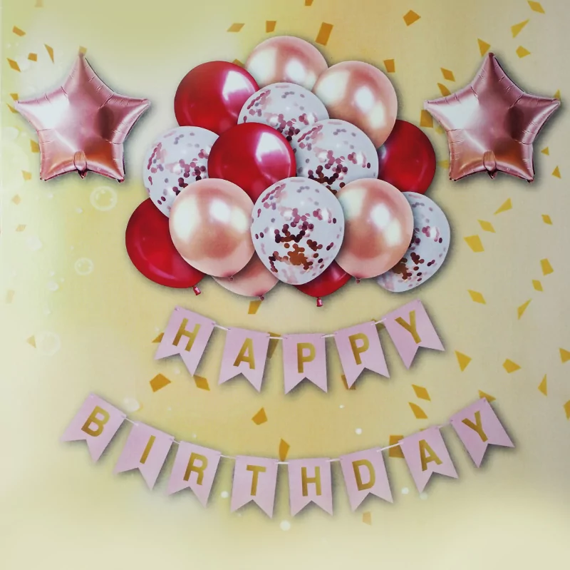 695-set-aranjament-happy-birthday-cu-18-baloane-folie-si-latex-auriu-negru-rose-gold-2