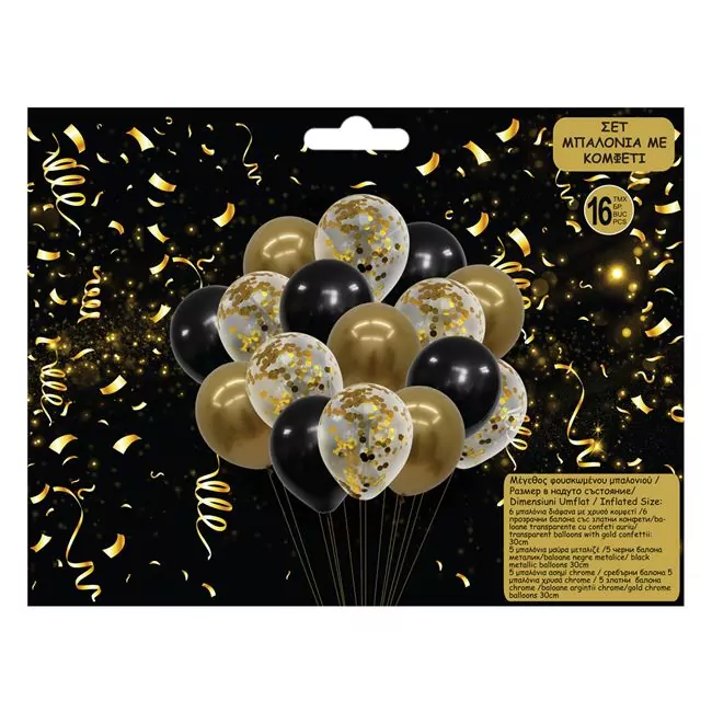766-set-aranjament-16-baloane-latex-confetti-negru-auriu-1