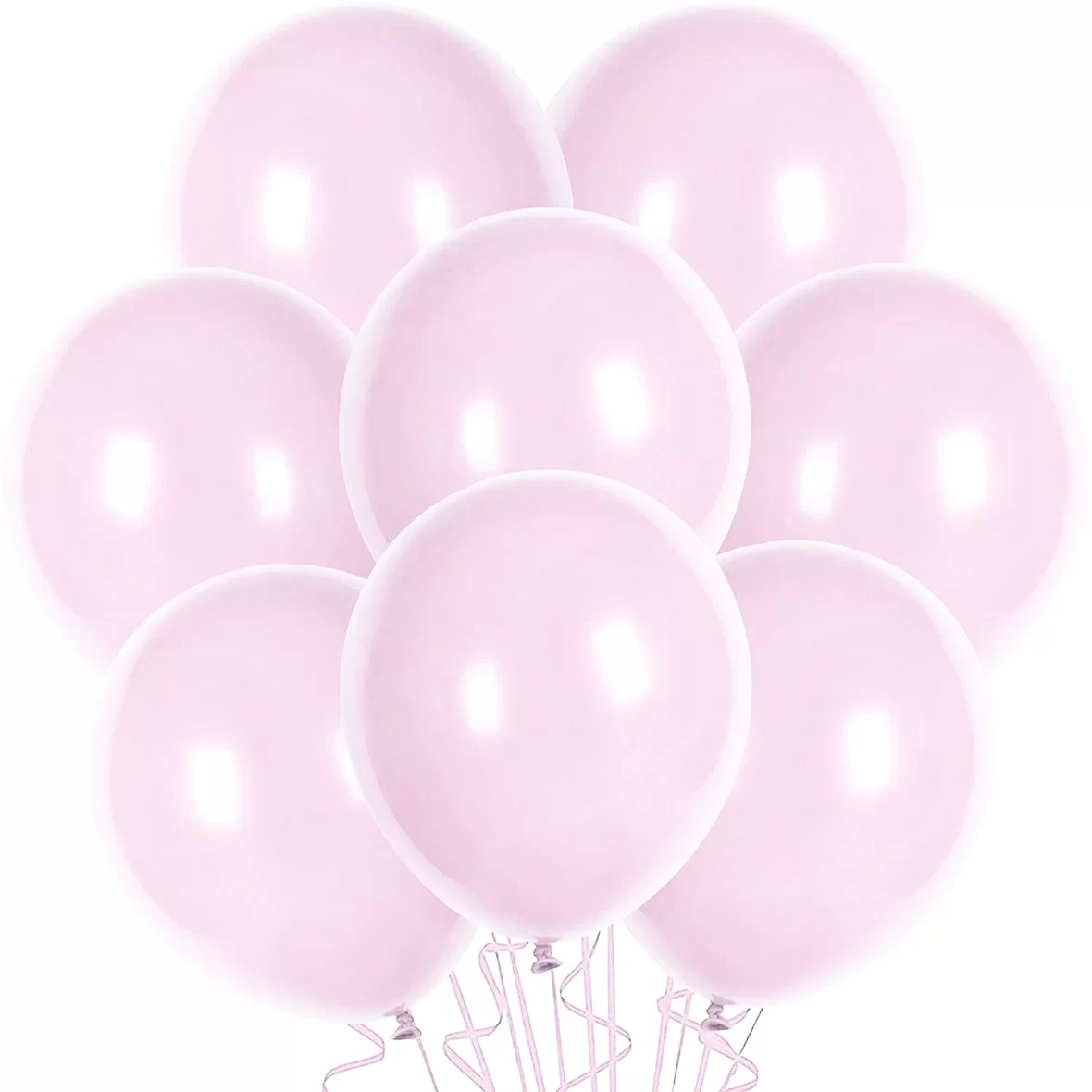 Set 10 baloane latex, Roz Liliac, de 30 cm