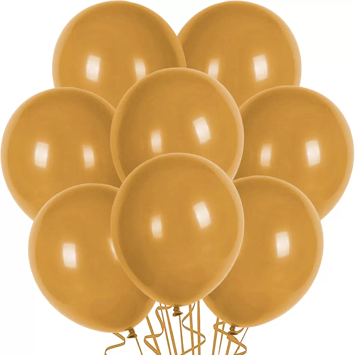 Set 6 baloane latex, Maro, de 30 cm