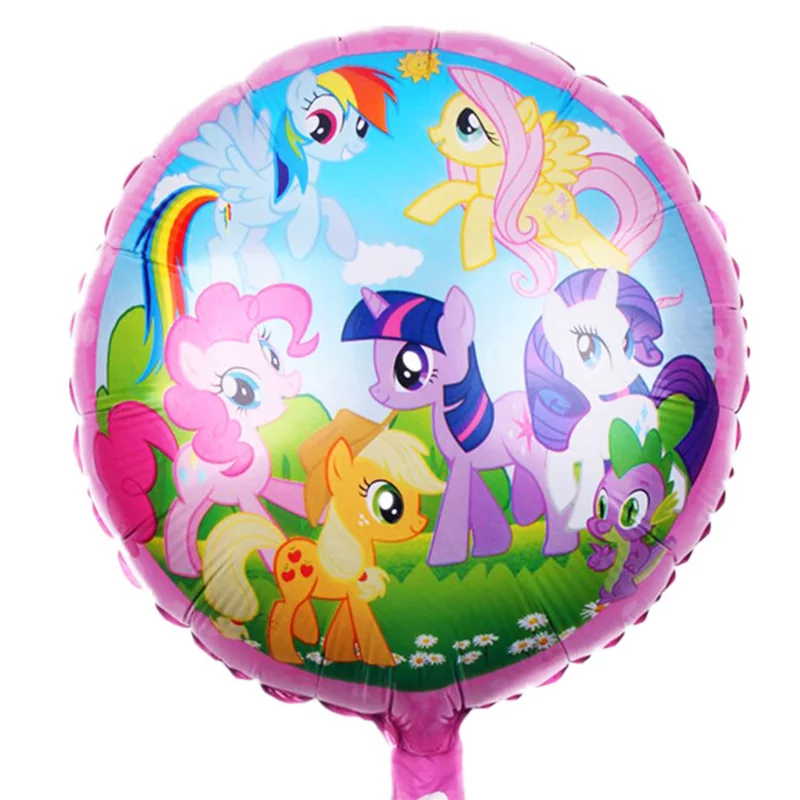 Balon folie My Little Pony, rotund, 45 cm