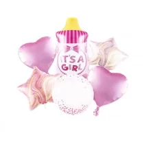 845-set-aranjament-6-baloane-cu-figurina-biberon-its-a-girl-roz